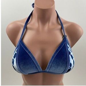 Victoria’s Secret PINK Velvet Tie Dye Bikini Top